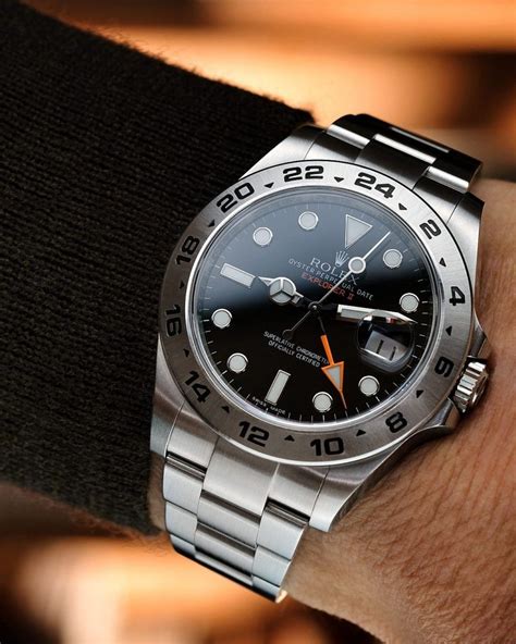 rolex explorer 2 height|rolex explorer ii size review.